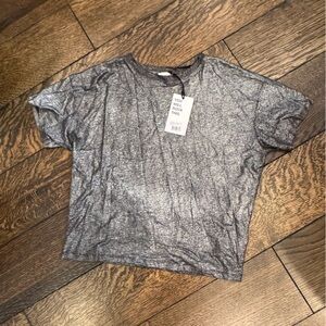 Gray Short Sleeve T-Shirt NEW